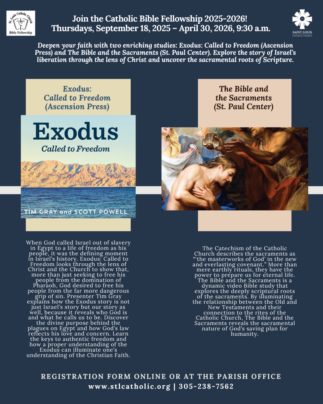 Join the Catholic Bible Fellowship 2025–2026!                                                                                                                                                                                                                                                             